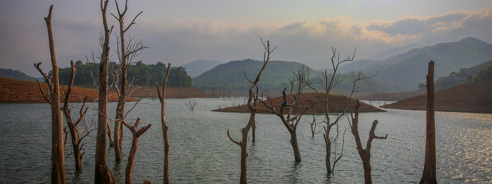 Popular tourist spot Banasura Sagar Dam in the heart of Wayanad