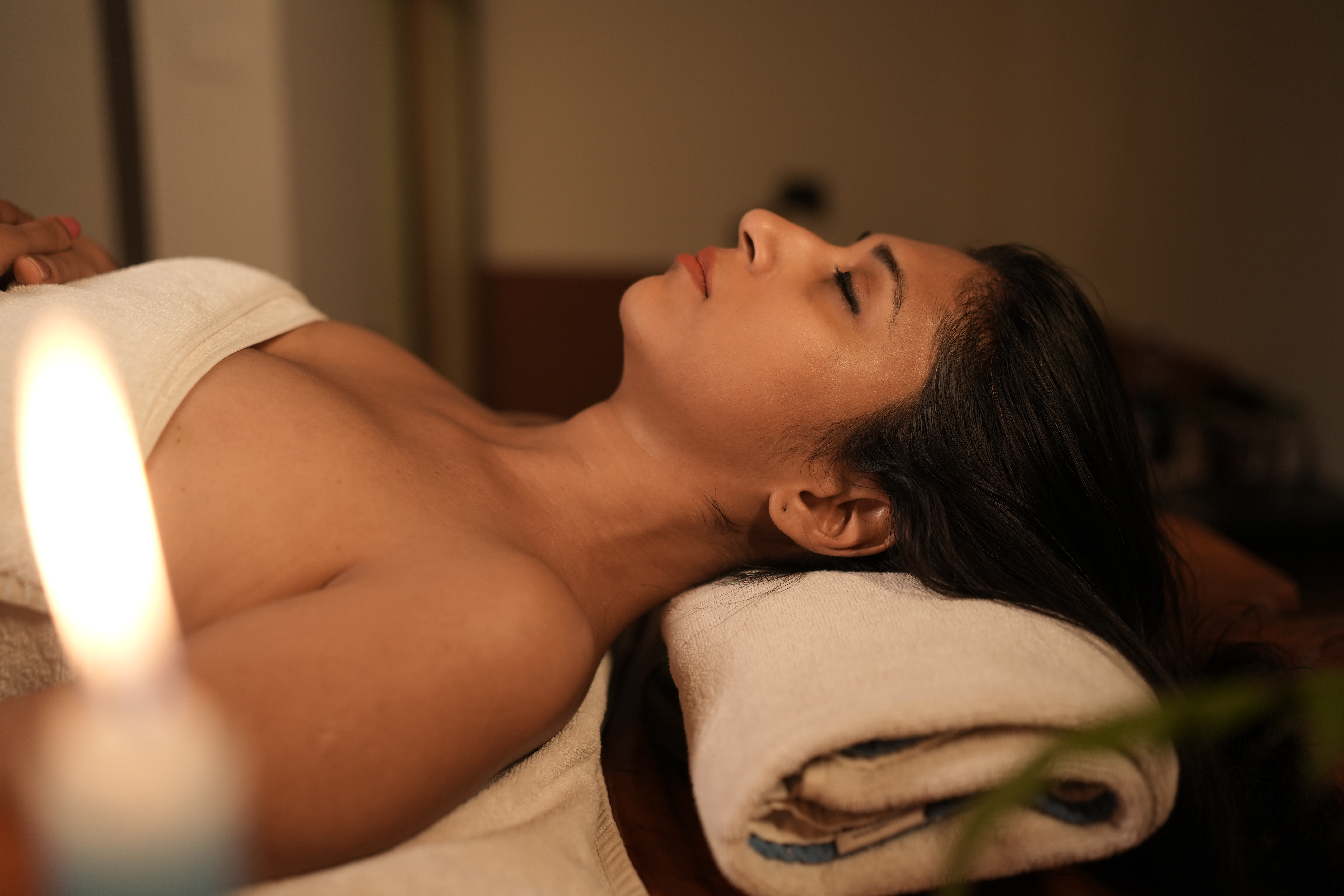 A peaceful spa relaxation experience at Pranavam